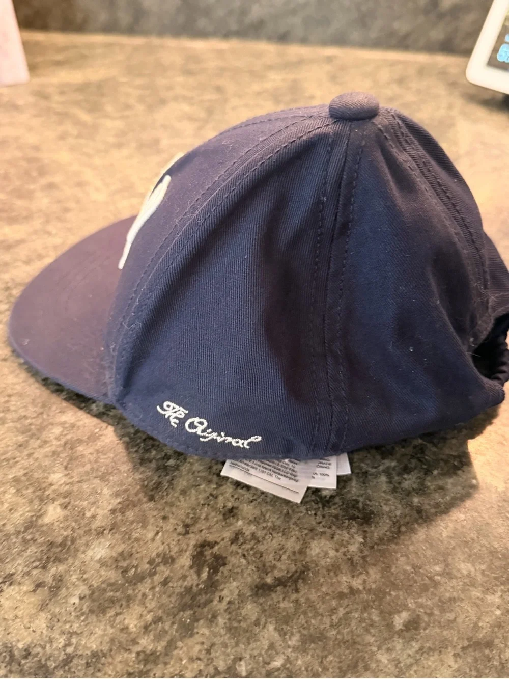 GAP Toddler Navy Baseball Cap - Navy Blue Logo Hat